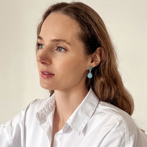 Серьги Possebon Azul, Opalina, A0738.20.25 S фото 4